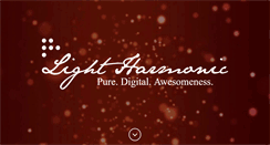 Desktop Screenshot of lightharmonic.com